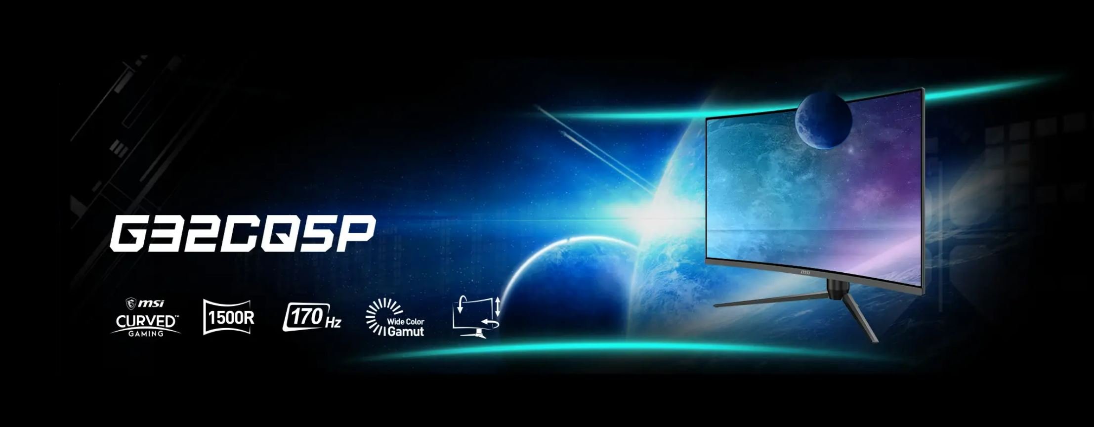 MSI G32CQ5P Gaming Monitor